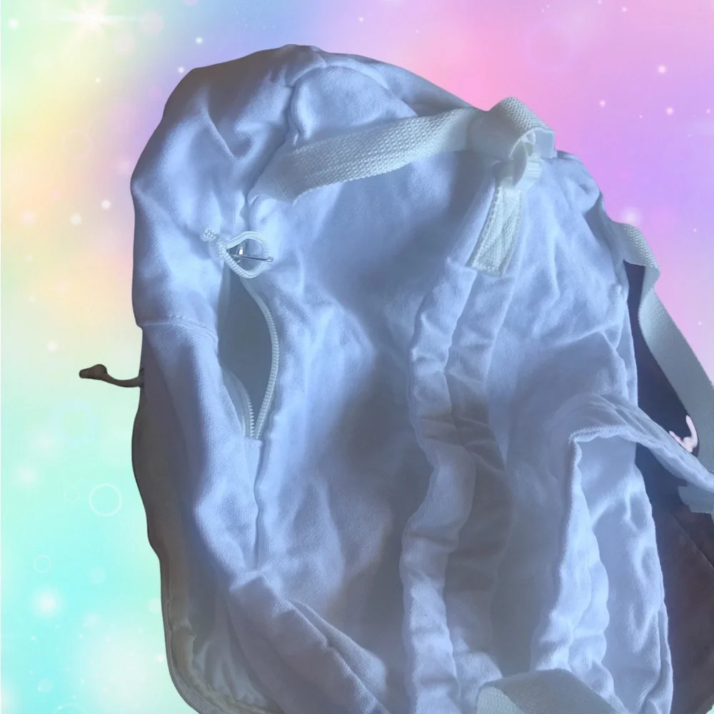 Stylish White Women's Backpack